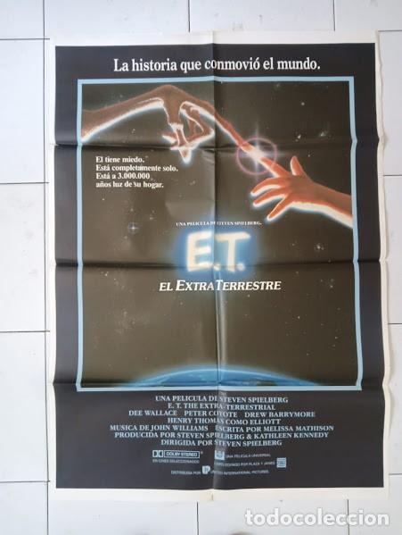 Cin&eacute;ma: SMP 2507 E.T. EL EXTRATERRESTRE STEVEN SPIELBERG POSTER ORIGINAL 70X100 ESPA&Ntilde;OL