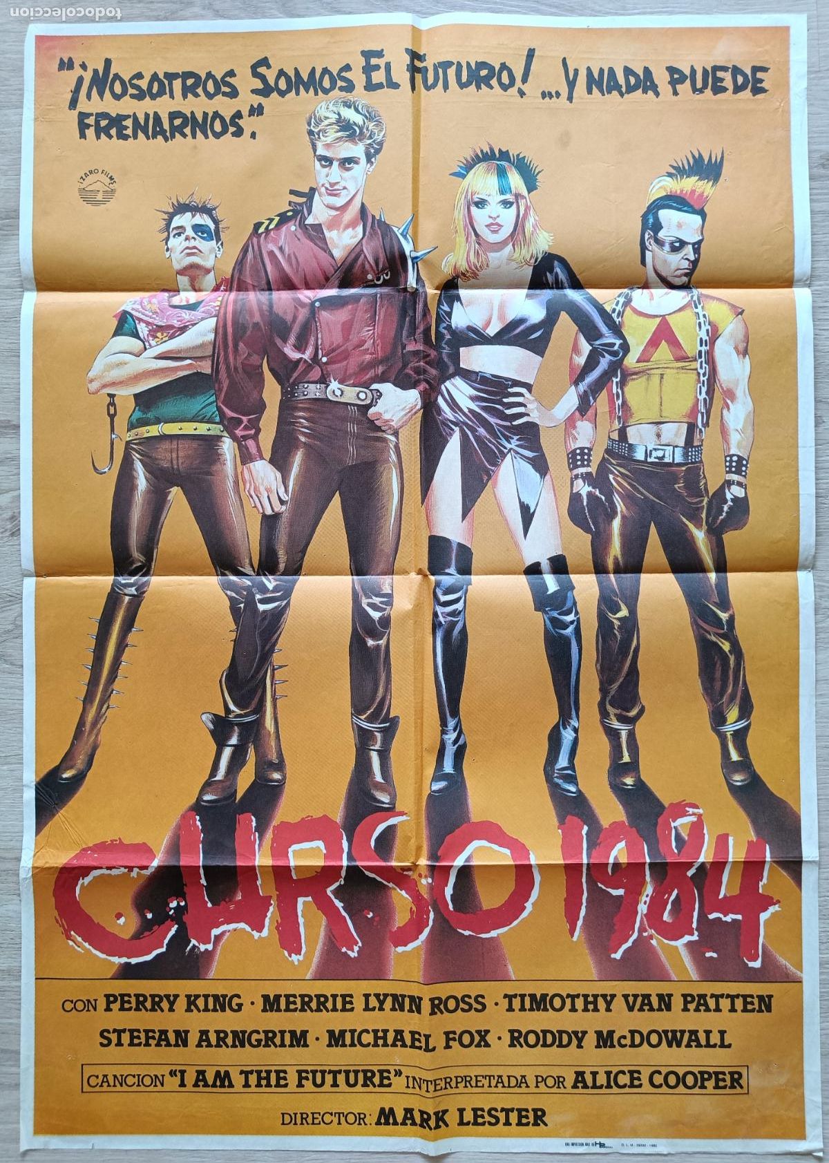 Cin&eacute;ma: CARTEL CINE CURSO 1984 PERRY KING MERRIE LYNN ROSS 1982 C2838