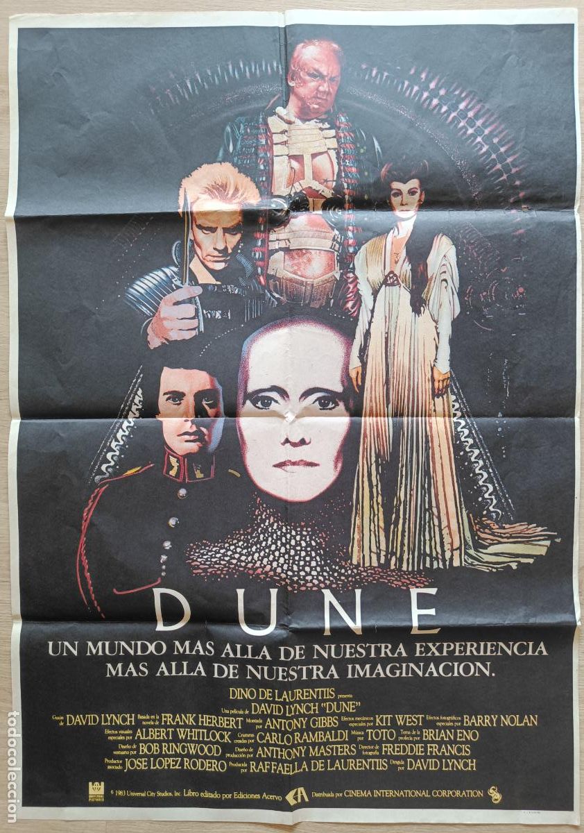 Cine: CARTEL CINE DUNE DAVID LYNCH FRANK HERBERT 1983 C2854
