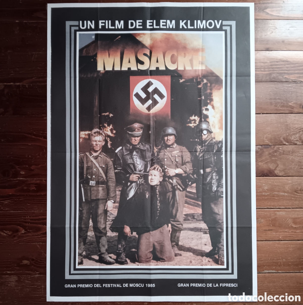 Cinema: MASACRE (VEN Y MIRA) CARTEL ORIGINAL ESTRENO 1986 ELEM KLIMOV