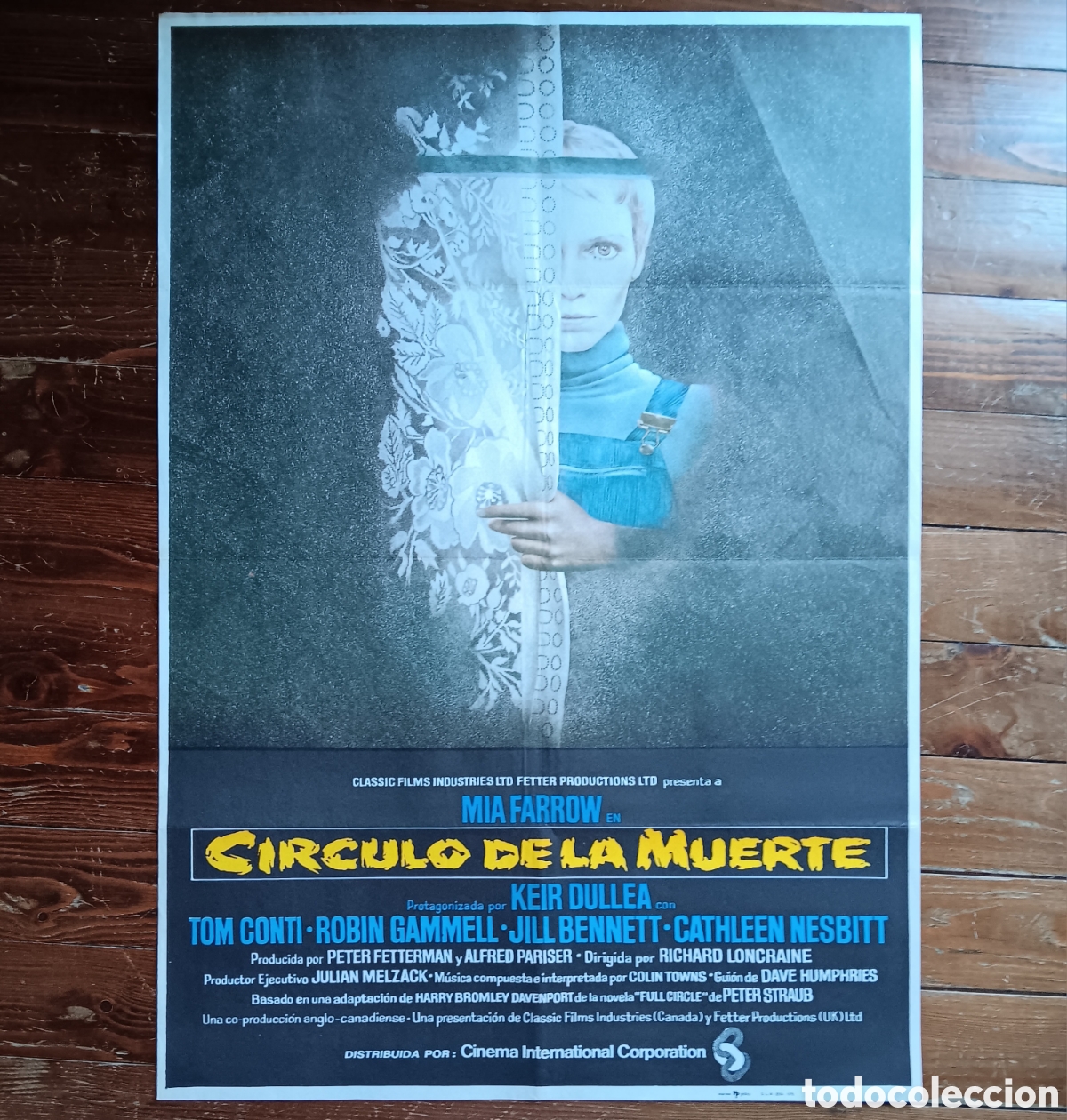 Cinema: &rdquo;C&Iacute;RCULO DE LA MUERTE&rdquo; CARTEL ORIGINAL ESTRENO 1978 MIA FARROW