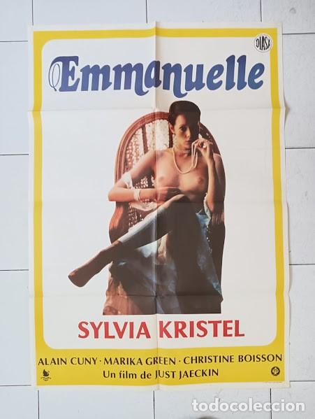 Cinema: SMP 2540 EMMANUELLE SYLVIA KRISTEL JUST JAECKIN DESNUDA POSTER ORIGINAL 70X100 ESTRENO Sin Censura