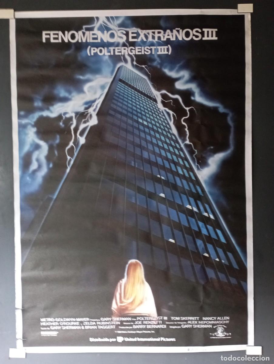 Cine: Poltergeist III (Fen&oacute;menos Extra&ntilde;os III ), cartel de cine de 1988