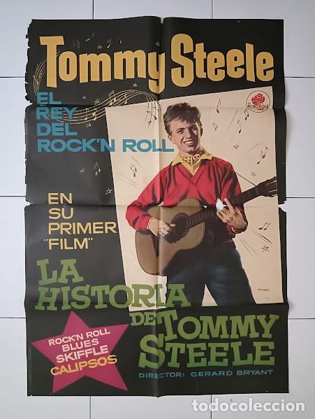 Cine: SMP 2555 LA HISTORIA DE TOMMY STEELE TOMMY STEELE MAC POSTER ORIGINAL 70X100 ESTRENO