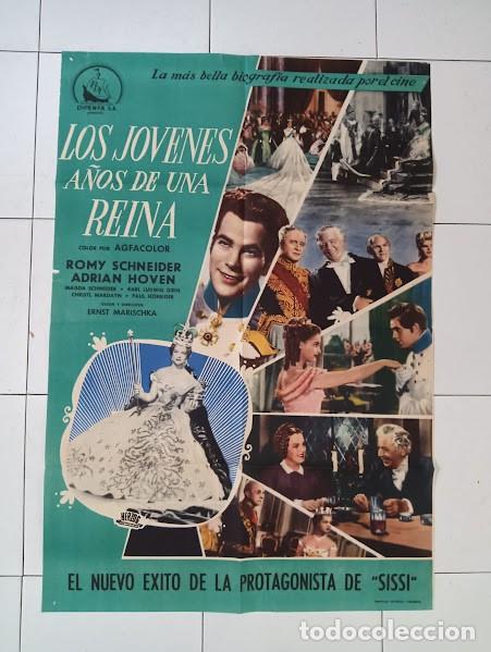 Cinema: SMP 2560 LOS JOVENES A&Ntilde;OS DE UNA REINA ROMY SCHNEIDER POSTER ORIGINAL 70X100 ESTRENO