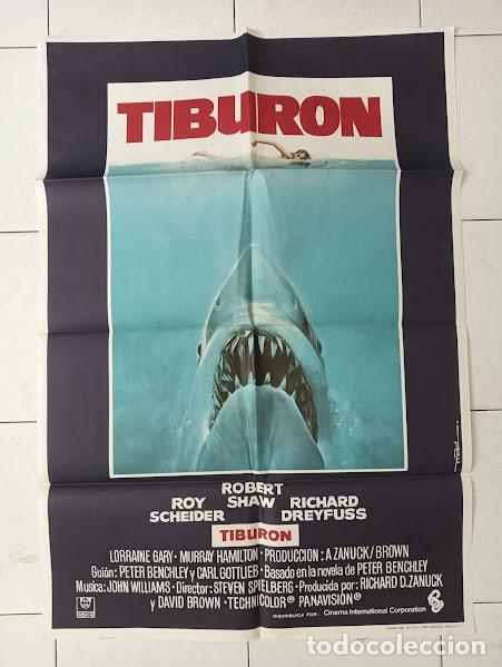 Cin&eacute;ma: SMP 2571 TIBURON STEVEN SPIELBERG MAC POSTER ORIGINAL 70X100 ESTRENO