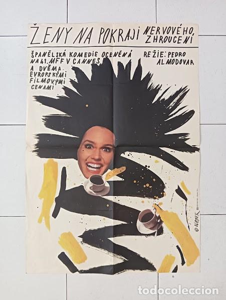 Cin&eacute;ma: EPX 0541 MUJERES AL BORDE DE UN ATAQUE DE NERVIOS PEDRO ALMODOVAR POSTER ORIGINAL 60X86 CHECO