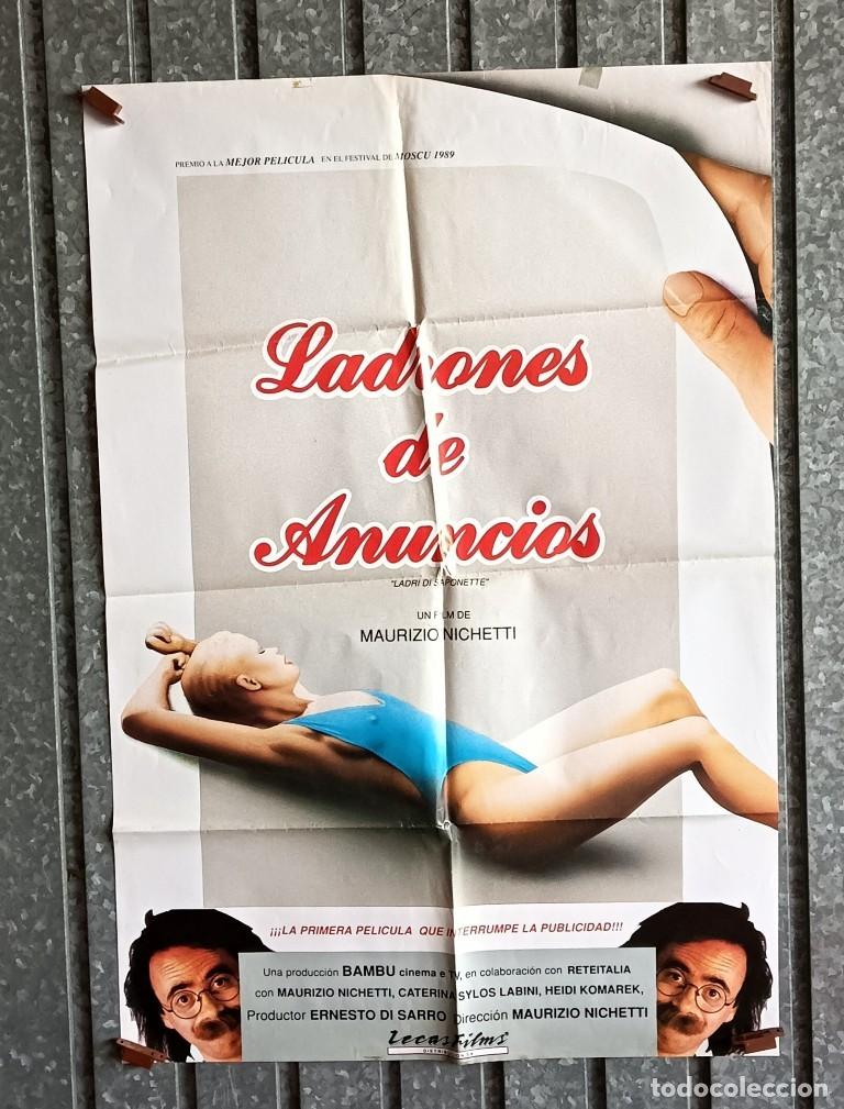 Cine: Cartel LADRONES DE ANUNCIOS