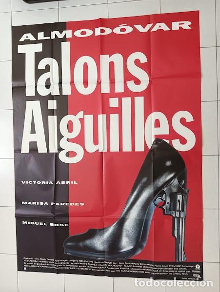 Cinema: EPX 0546 TACONES LEJANOS PEDRO ALMODOVAR VICTORIA ABRIL MIGUEL BOSE POSTER ORIGINAL 120X160 FRANCES