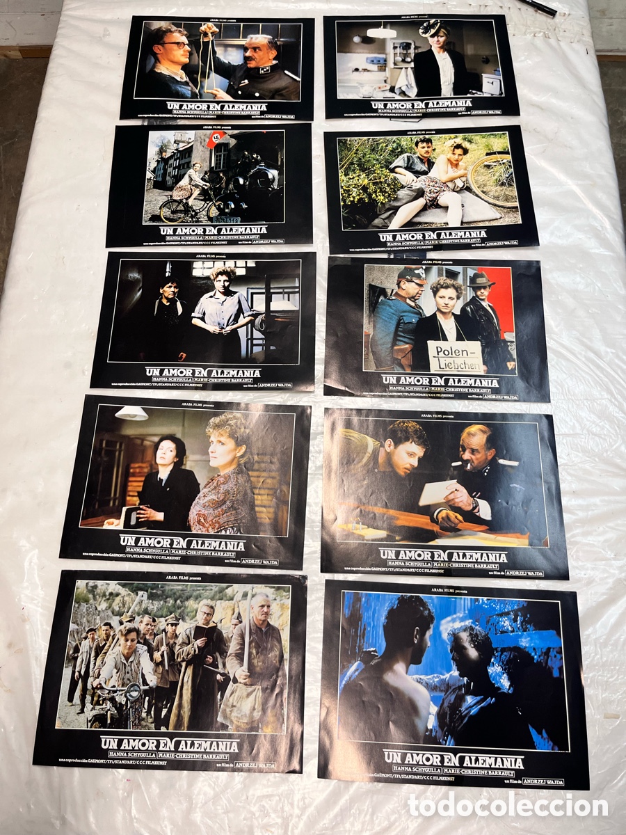 Cine: 10 fotocromos de la pel&iacute;cula UN AMOR EN ALEMANIA. CC040
