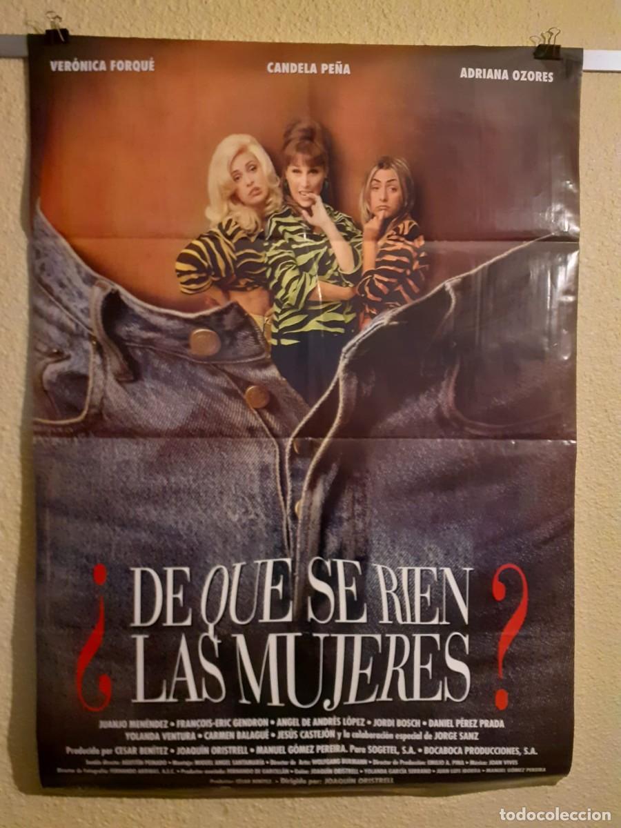 Cine: Cartel original de estreno &iquest;De qu&eacute; se r&iacute;en las mujeres? (1997)