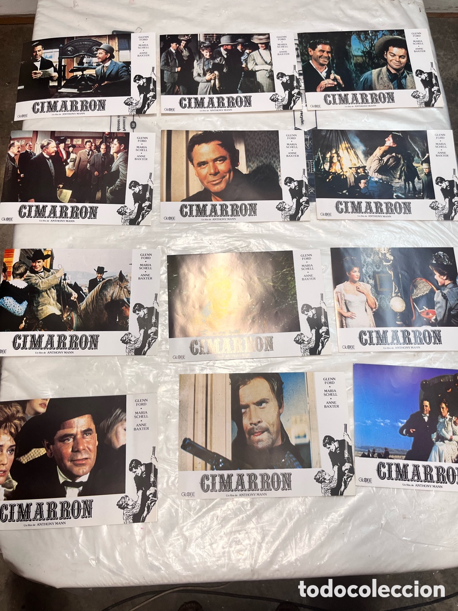 Cine: 12 fotocromos de la pel&iacute;cula CIMARRON CC042