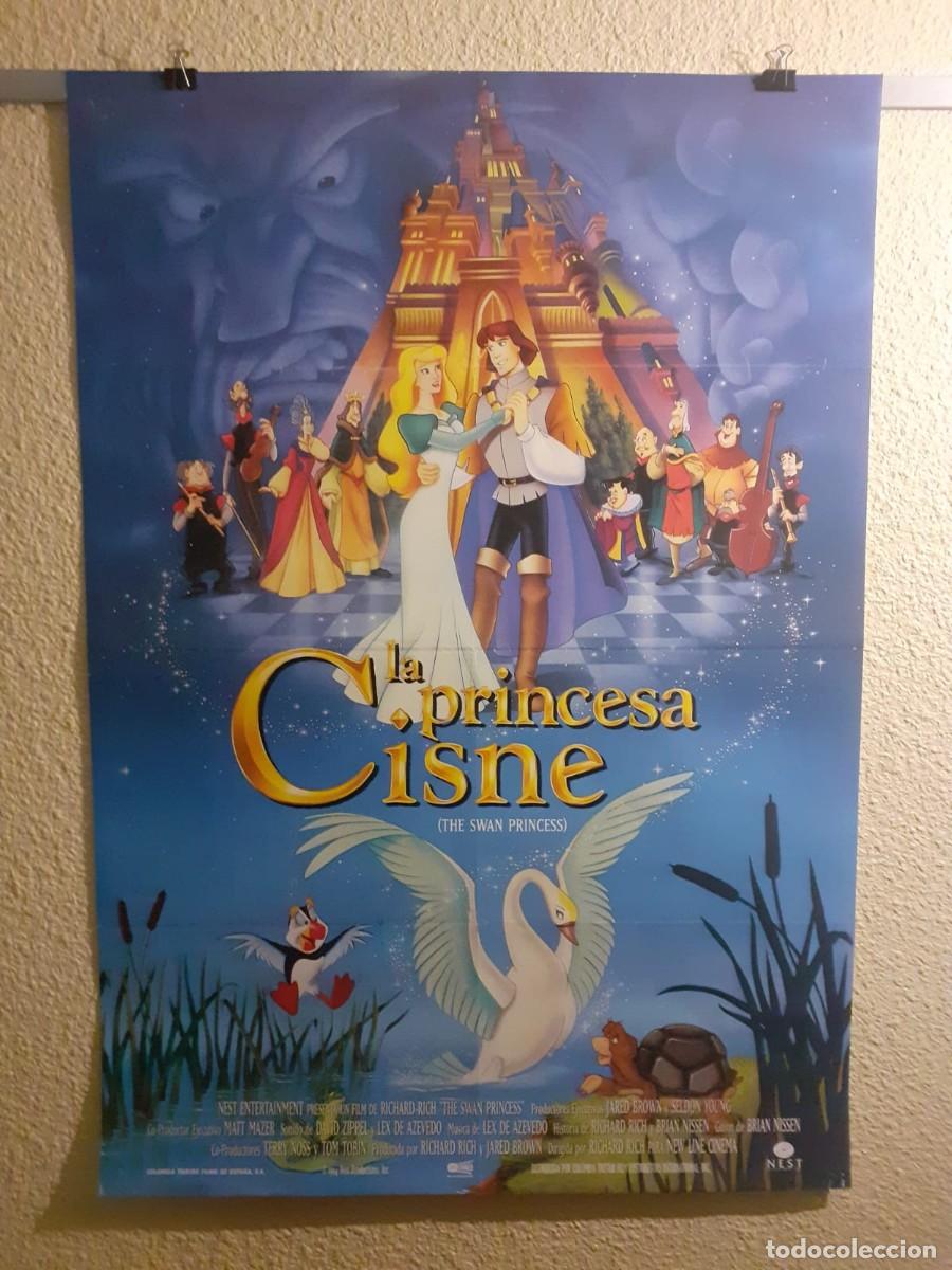 Cine: Cartel original de estreno La princesa cisne (1994)