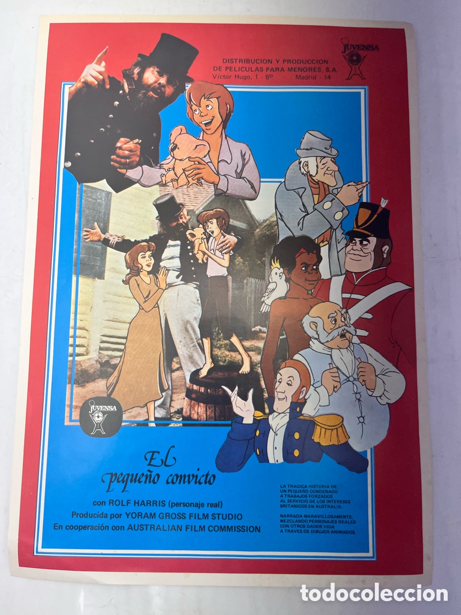 Cine: Cartel peque&ntilde;o y ficha t&eacute;cnica de la pel&iacute;cula EL PEQUE&Ntilde;O CONVICTO CC043