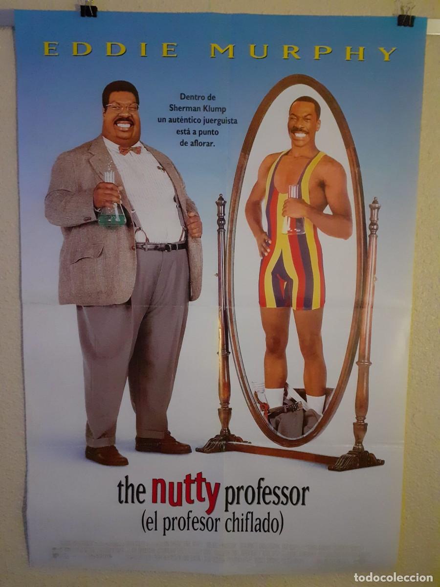 Cine: Cartel Original de Estreno El Profesor Chiflado (1996) Eddie Murphy