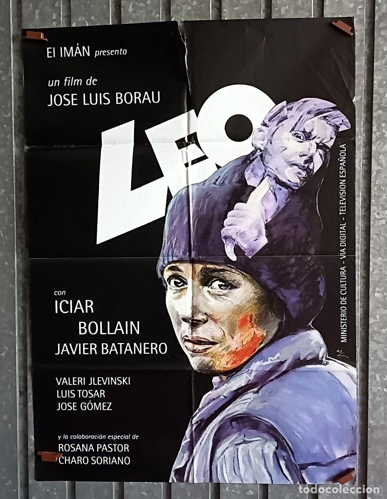 Cine: Cartel LEO - De Jos&eacute; Luis Borau - Con Ic&iacute;ar Bolla&iacute;n, Valeri Jlevinski, Luis Tosar 1983