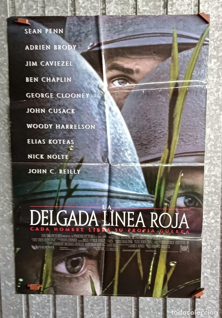 Cine: Cartel DELGADA LINEA ROJA 1998