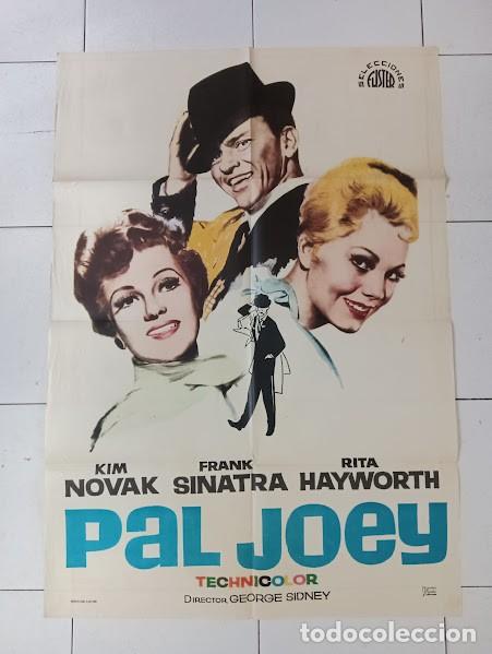 Cine: SMP 2640 PAL JOEY FRANK SINATRA KIM NOVAK RITA HAYWORTH POSTER ORIGINAL 70X100 ESTRENO