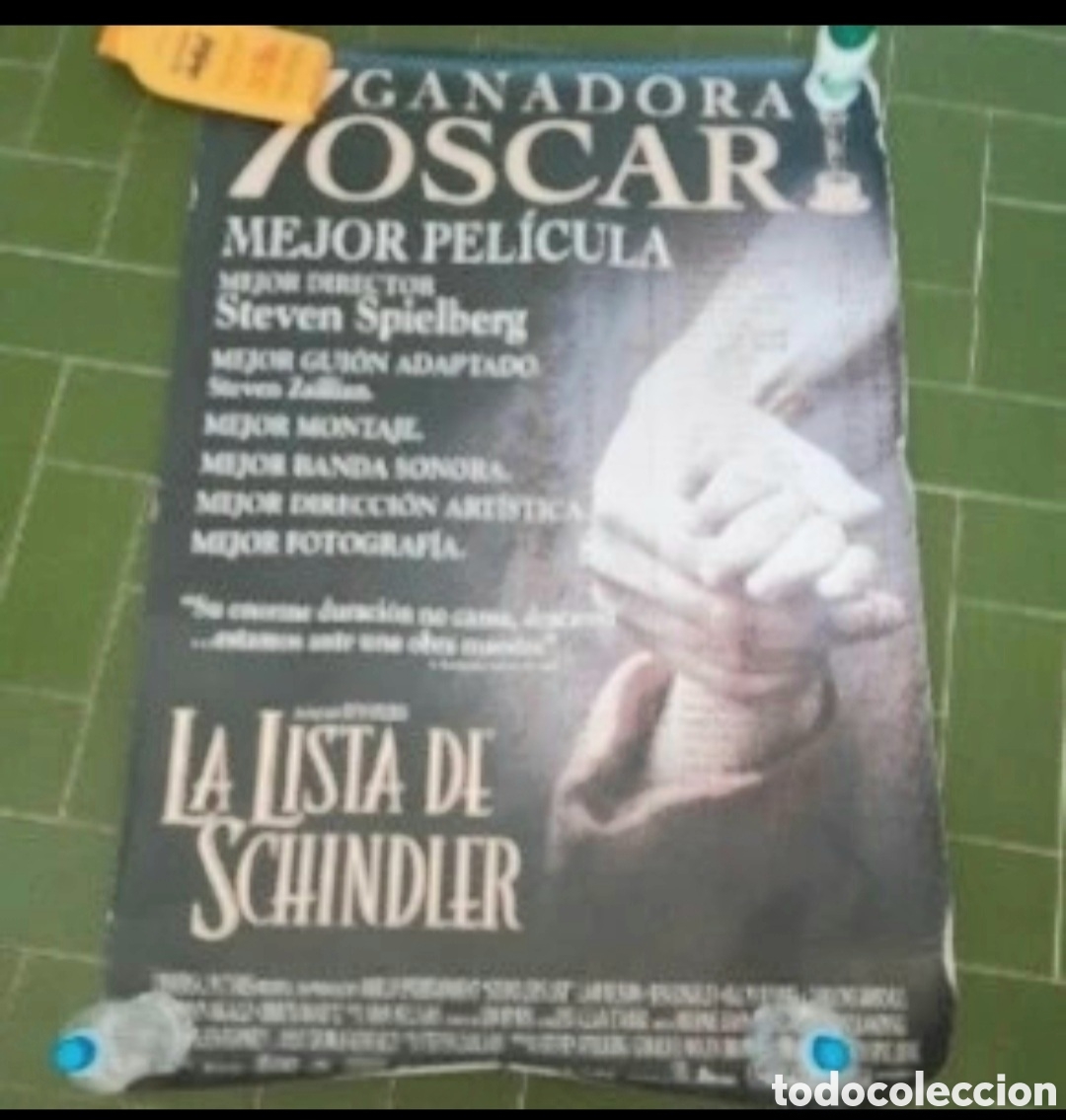 Cin&eacute;ma: La lista de Schindler p&oacute;ster pel&iacute;cula