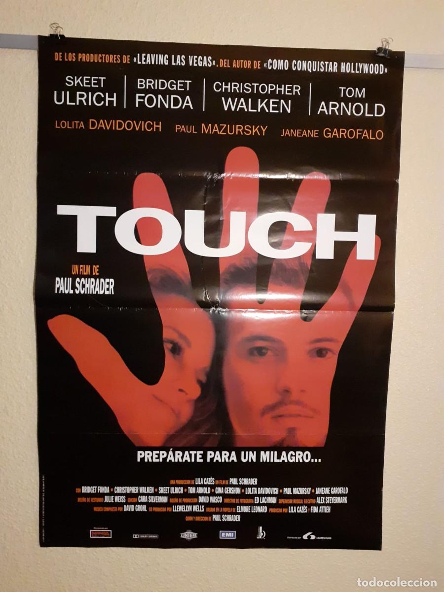 Cine: Cartel Original de Estreno Touch (1997) Paul Schrader / Bridget Fonda / Christopher Walken