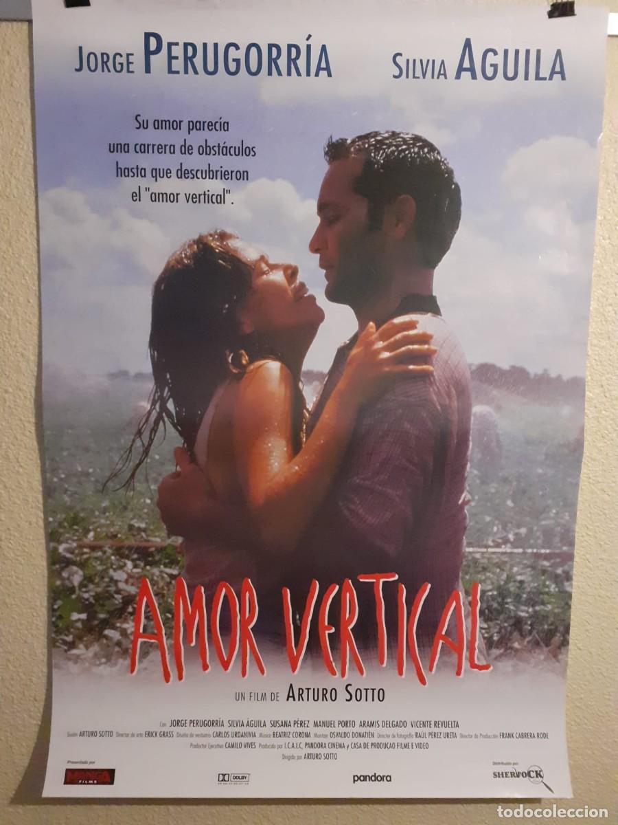 Cine: Cartel Original de Estreno Amor Vertical (1997) Arturo Sotto / Jorge Perugorr&iacute;a