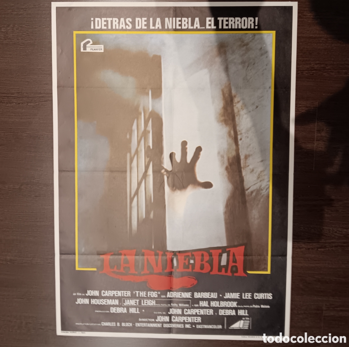 Cinema: LA NIEBLA (THE FOG) CARTEL ORIGINAL ESTRENO 1980 JOHN CARPENTER