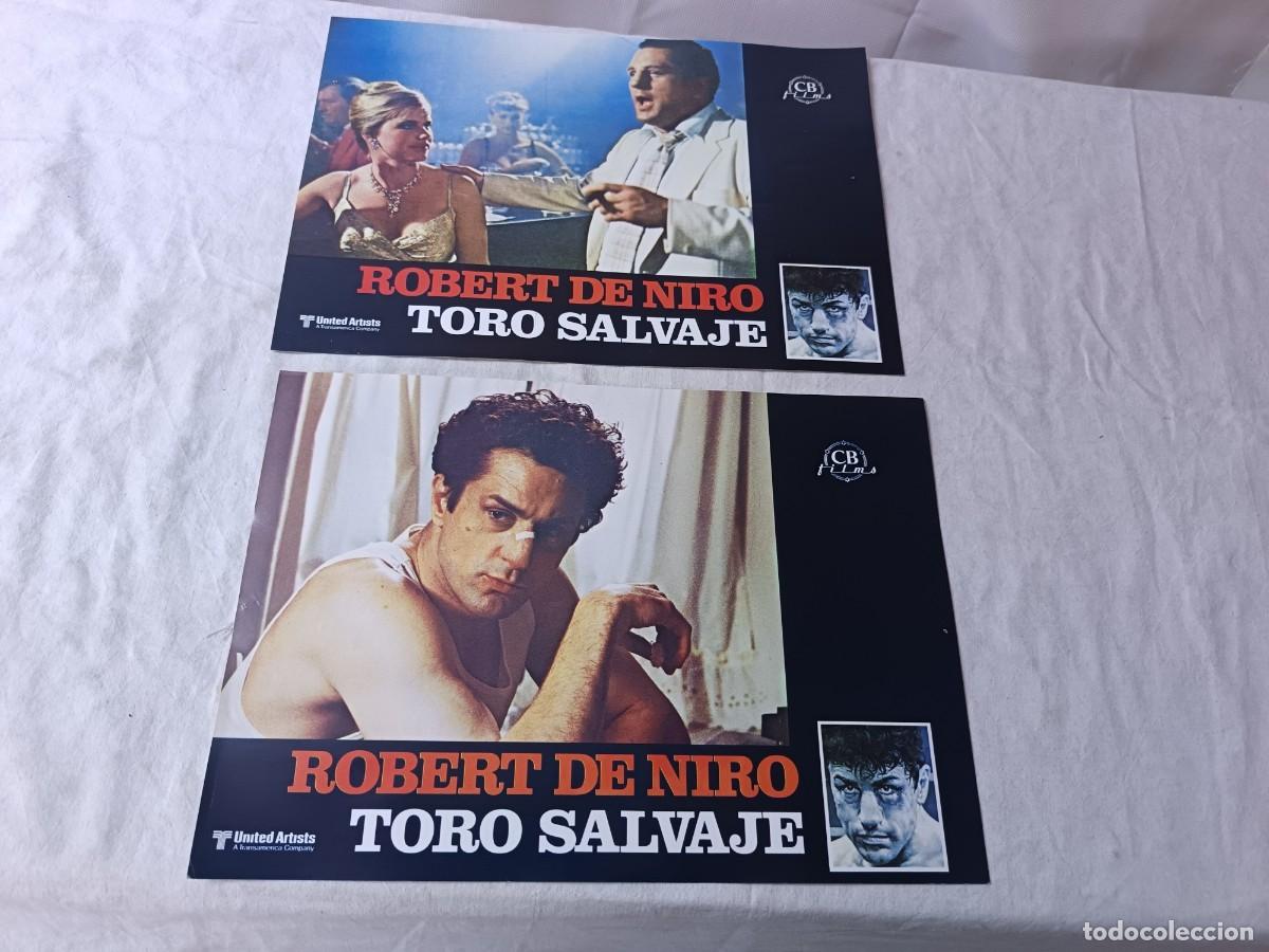 Cinema: Lote de Carteleras de Cine, Toro Salvaje, unos 33 x 24 cms.