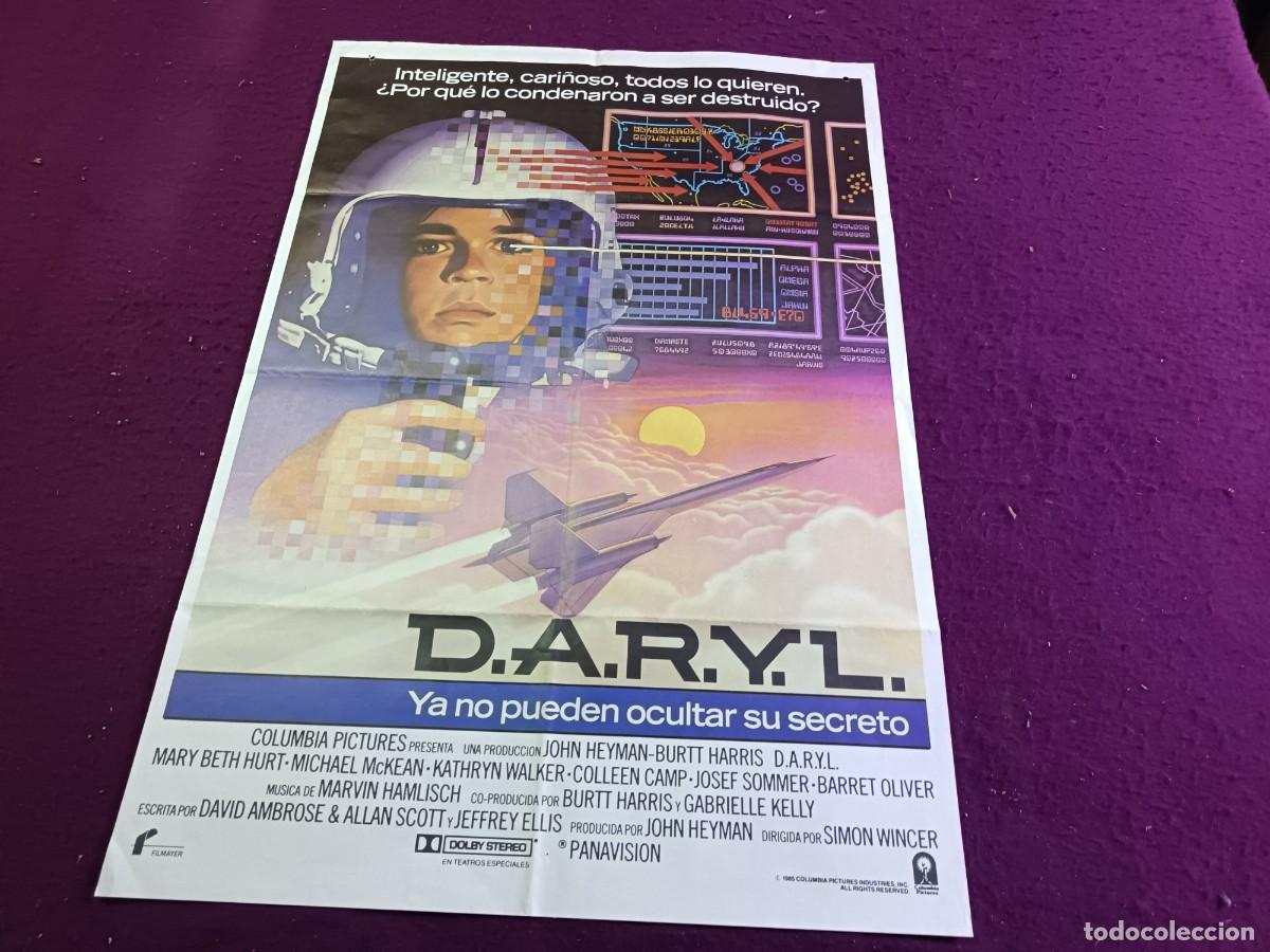 Cinema: CC8, Cartel de cine gran formato, unos 100 x 70 cms., DARYL