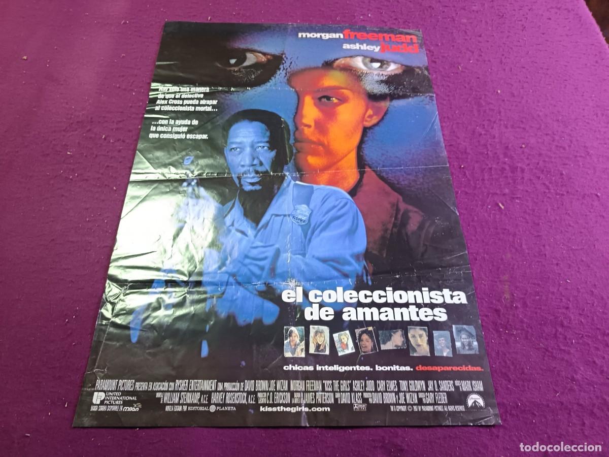 Cinema: CC15, Cartel de cine gran formato, unos 100 x 70 cms., el Coleccionista de Amantes