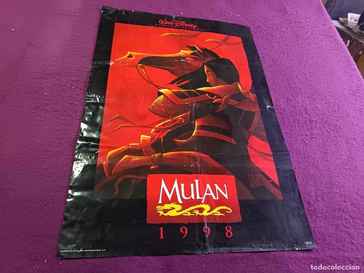 Cinema: CC23, Cartel de cine gran formato, unos 100 x 70 cms., Mulan