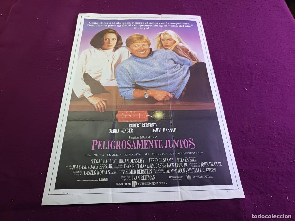 Kino: CC29, Cartel de cine gran formato, unos 100 x 70 cms., Peligrosamente Juntos