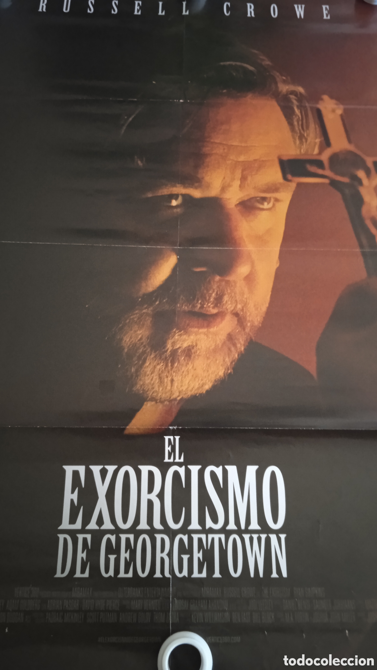 Cine: EL EXORCISMO DE GEORGETOWN &ndash; P&oacute;ster Original de Cine 70x100 cm &ndash; Russell Crowe &ndash; Terror &ndash;
