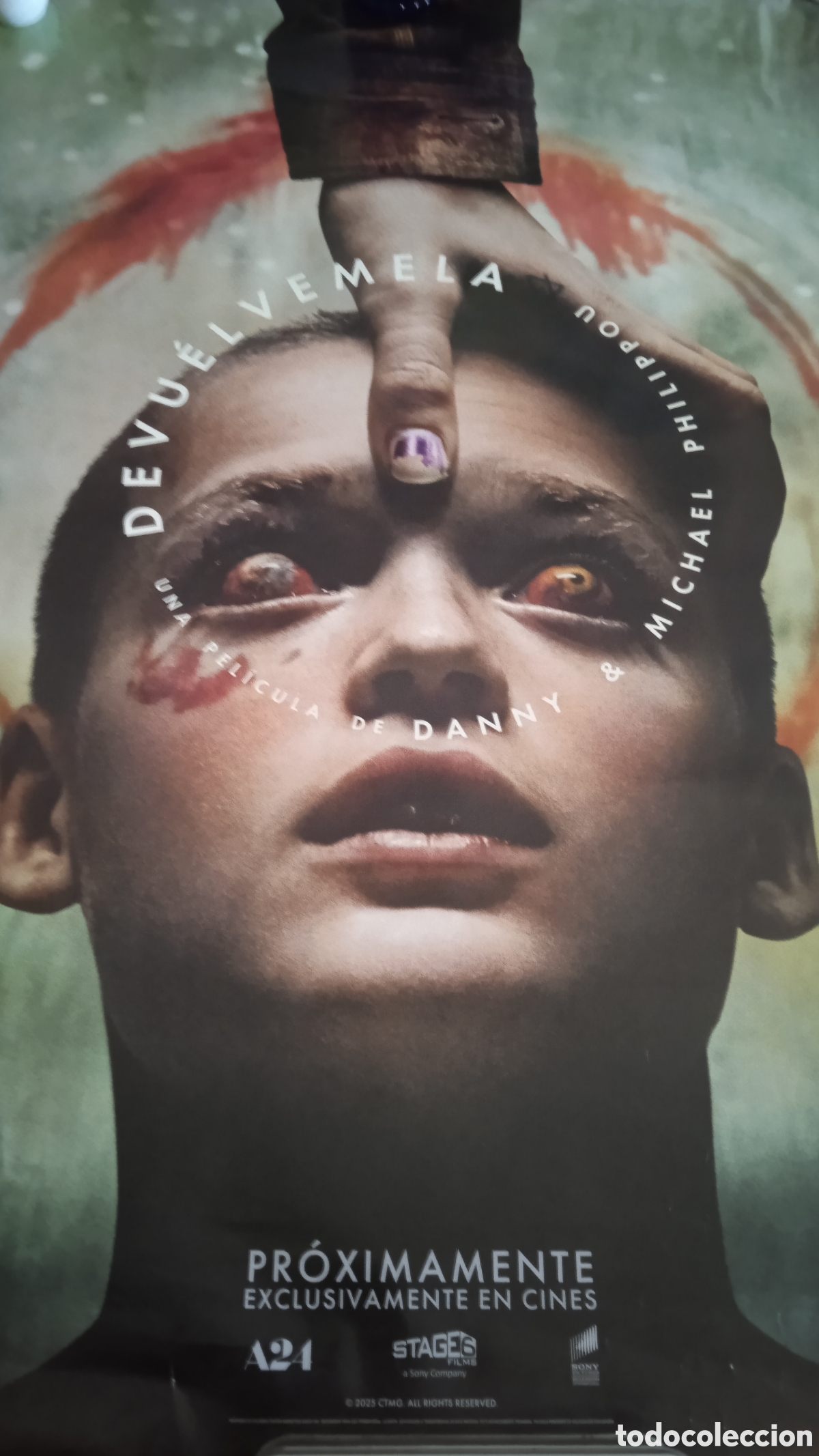 Cine: CARTEL ORIGINAL DE CINE DEVU&Eacute;LVEMELA (BRING HER BACK) 2025 &ndash; A24 / SONY &ndash; DANNY & MICHAEL PHILIPPOU