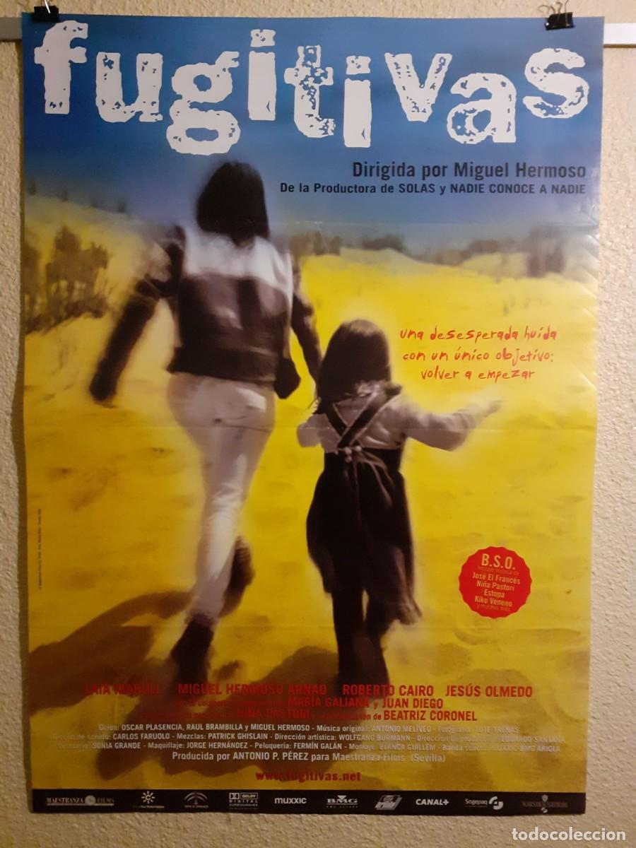 Cine: Cartel Original de estreno Fugitivas (2000) 100x70