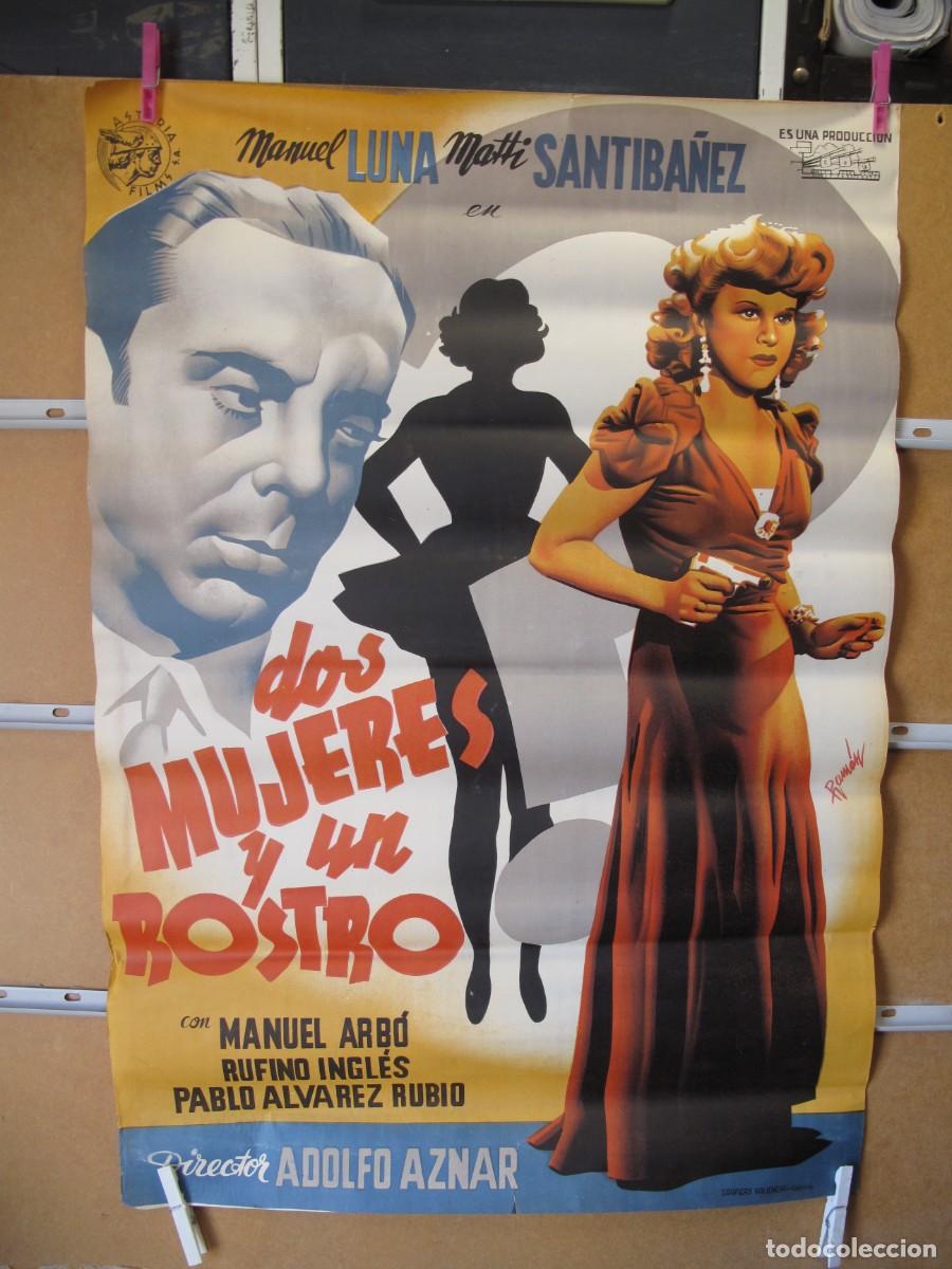 Cine: DOS MUJERES Y UN ROSTRO POSTER ORIGINAL