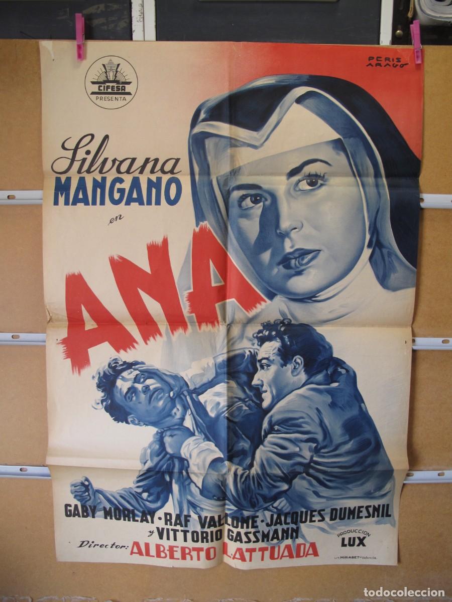 Cine: ANA SILVANA MANGANO POSTER ORIGINAL