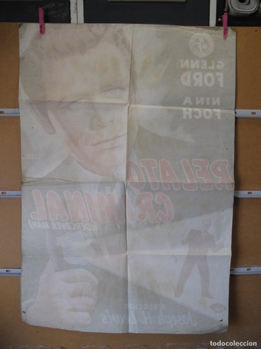 Cine: RELATO CRIMINAL POSTER ORIGINAL - Foto 2