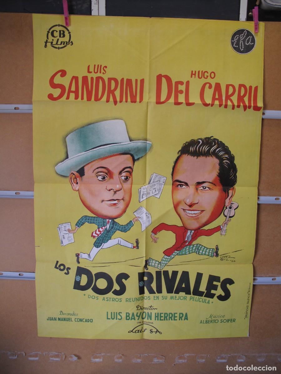 Cine: LOS DOS RIVALES POSTER ORIGINAL