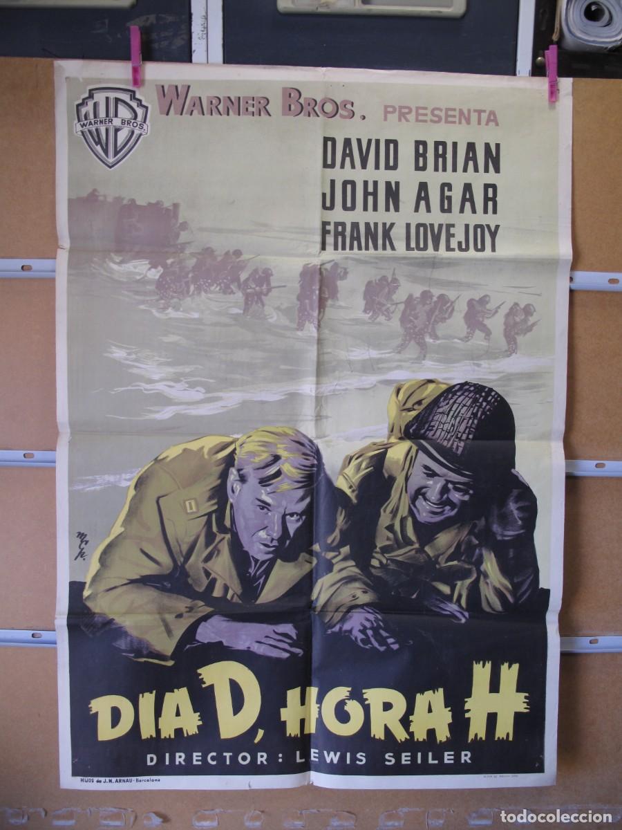 Cine: DIA D HORA H POSTER ORIGINAL