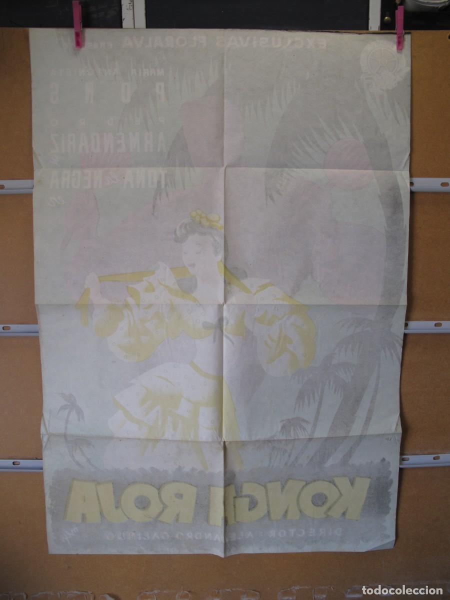 Cine: KONGA ROJA POSTER ORIGINAL - Foto 2