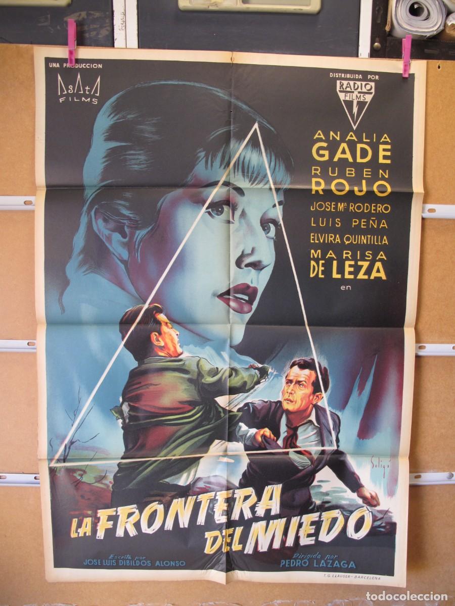 Cine: LA FRONTERA DEL MIEDO SOLIGO POSTER ORIGINAL