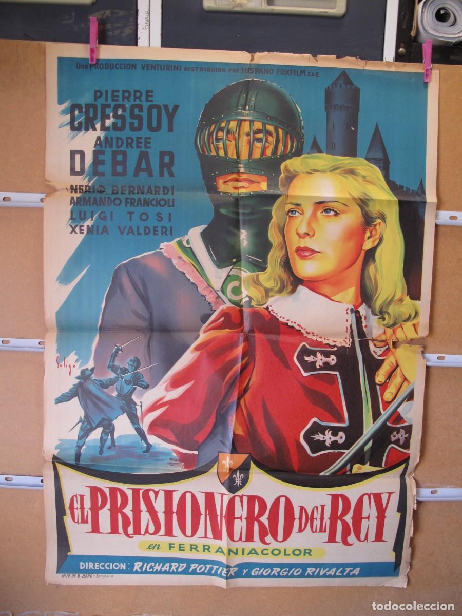 Cine: EL PRISIONERO DEL REY SOLIGO POSTER ORIGINAL