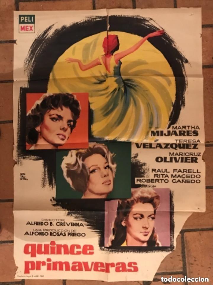 Cine: Cartel cine Quince primaveras