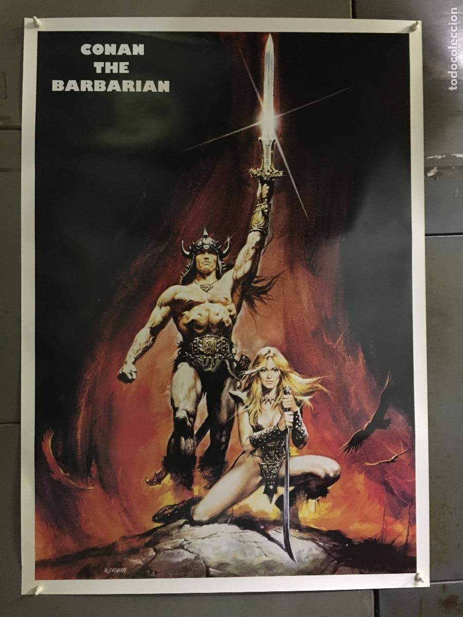 Cine: R0308 CONAN EL BARBARO ARNOLD SCHWARZENEGGER POSTER 70X100 h9