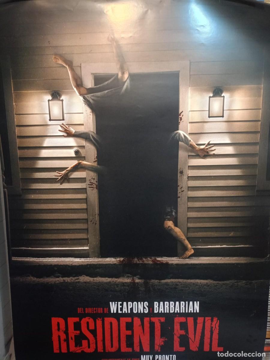 Cine: Resident Evil la pel&iacute;cula. P&oacute;ster original 1