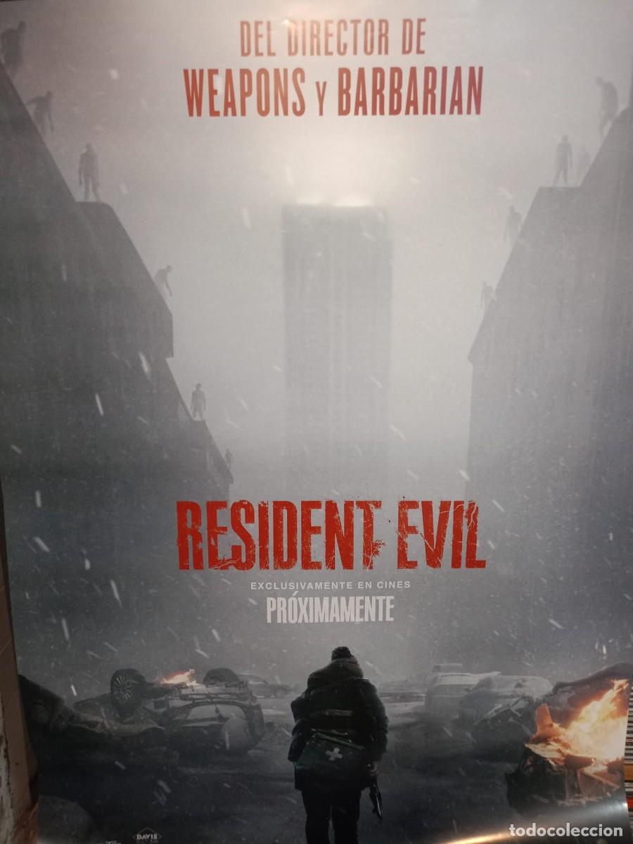 Cine: Resident Evil la pel&iacute;cula. P&oacute;ster original 2