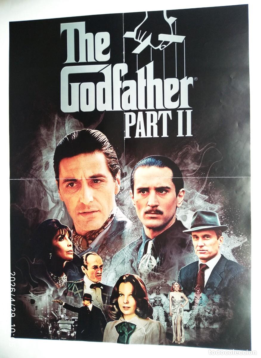 Cine: MICHAEL por una cara y EL PADRINO II por la otra cara, P&Oacute;STER 41 X 56 cms..