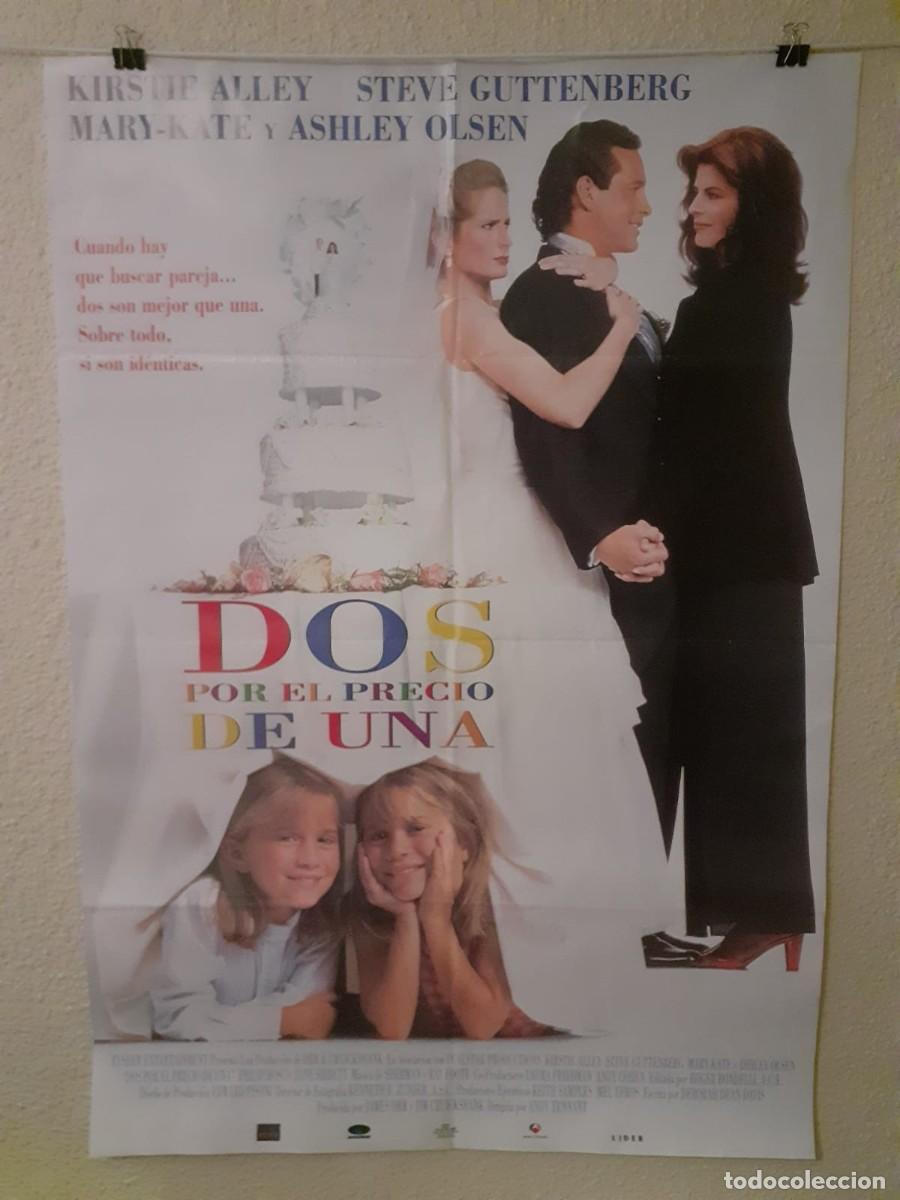 Cine: Cartel Original de Estreno Dos por el precio de una 1995 Gemelas Olsen Colecci&oacute;n Particular