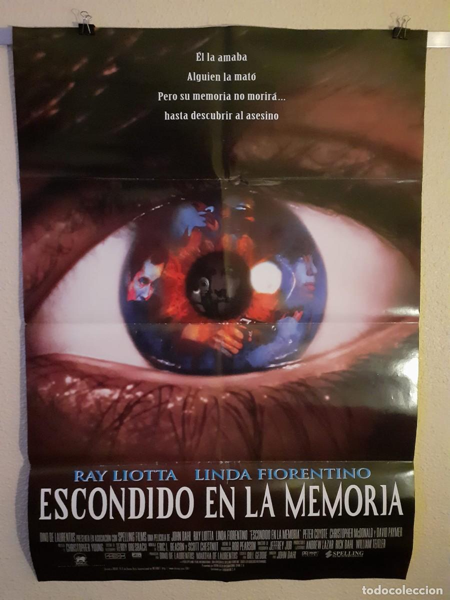 Cine: Cartel de Cine Original de Estreno Escondido en la Memoria (1996) Ray Liotta / Linda Fiorentino