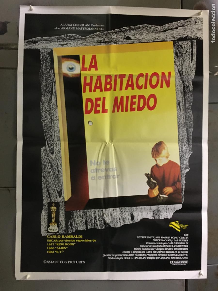Cin&eacute;ma: AFQ03 LA HABITACION DEL MIEDO TERROR POSTER ORIGINAL 70X100 ESTRENO h4